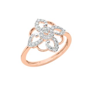 Elias Round Diamond Engagement Ring